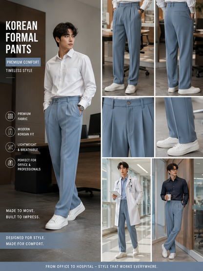Korean Formal Pants – Premium Office Wear